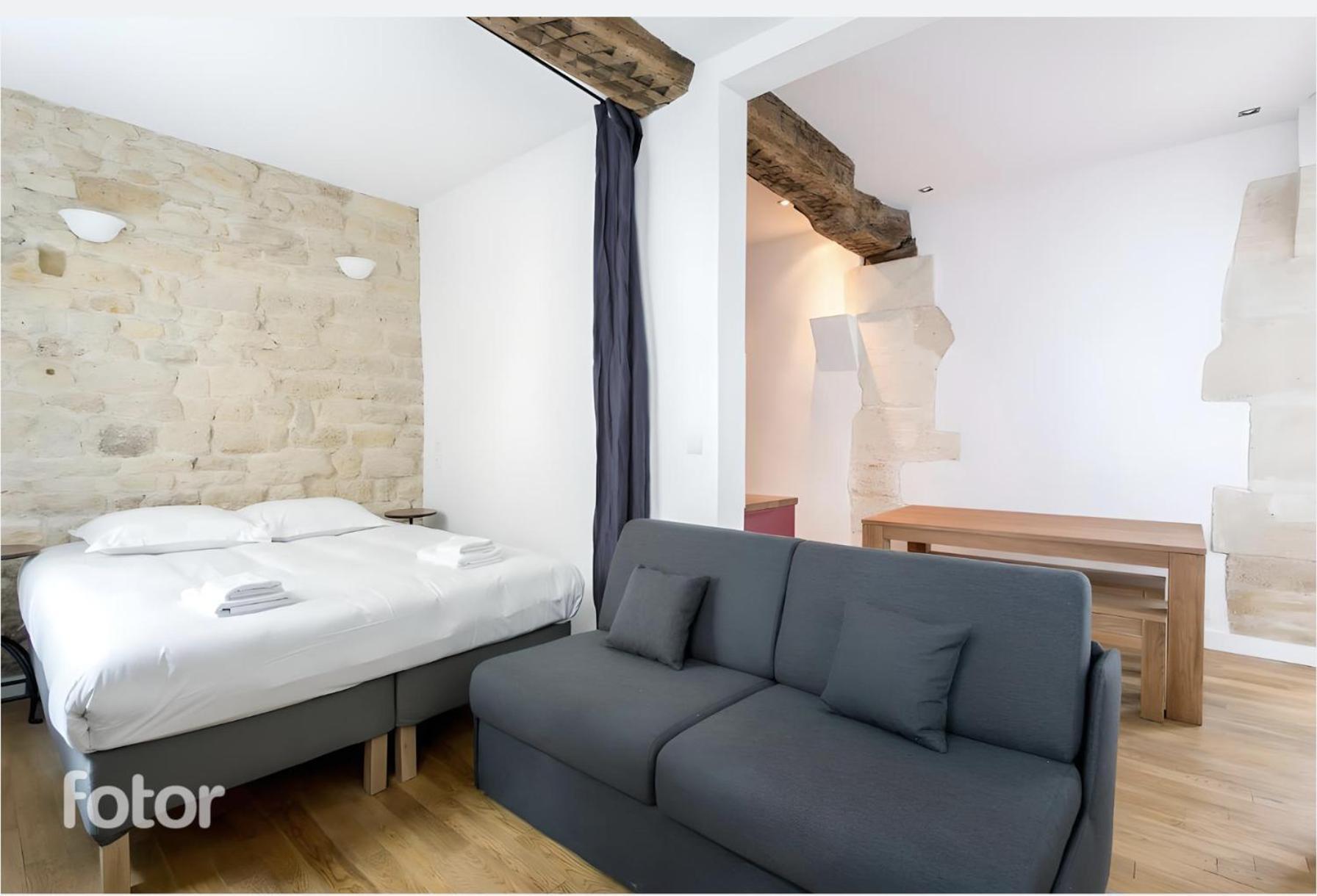 Suite Du Lion/Ac Historic Flat, Marais, 4-5 Guests Paris Exterior foto